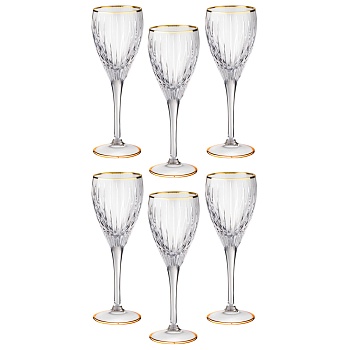 НАБОР БОКАЛОВ ДЛЯ ВИНА ИЗ 6 ШТ. 280 МЛ