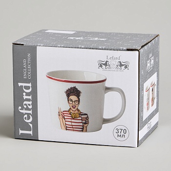 КРУЖКА LEFARD "ЭТА ДЕВОЧКА МОЖЕТ ВСЁ" 370МЛ