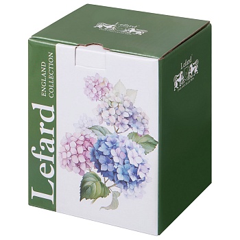 КРУЖКА LEFARD "HORTENSIA" 14*10/13 СМ 490 МЛ