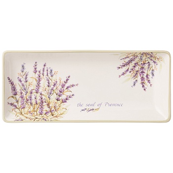 БЛЮДО AGNESS "ДУША ПРОВАНСА" 28*12*3 СМ (КОР=32ШТ.)