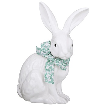 ФИГУРКА КРОЛИК С БАНТОМ 18.6*10.7*24.4 СМ