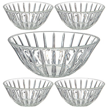 НАБОР САЛАТНИКОВ ИЗ 5 ШТ. "LINES" 1600 МЛ/300 МЛ