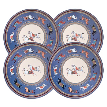 НАБОР ПОДСТАНОВОЧНЫХ САЛФЕТОК "PASSAGE" ИЗ 4 ШТ., ДИАМЕТР=38 СМ