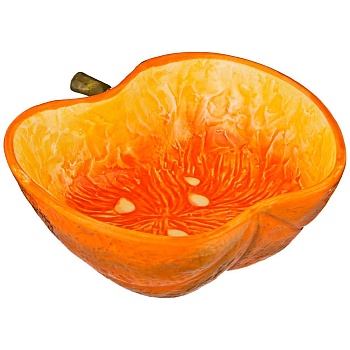 БЛЮДО ДЛЯ ЗАПЕКАНИЯ "ТЫКВА" 650 МЛ. 17*17 СМ. ВЫСОТА=6 СМ. КОЛЛЕКЦИЯ "IL RACCOLTO" (КОР=24ШТ.)