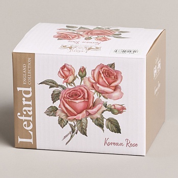 КРУЖКА LEFARD "КОРЕЙСКАЯ РОЗА"450 МЛ (КОР=24ШТ.)