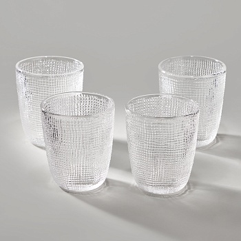 НАБОР СТАКАНОВ "TEMPO" 4 ШТ./300 МЛ