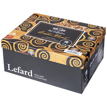 ЧАЙНЫЙ НАБОР LEFARD "ART COLLECTION" (Г. КЛИМТ) НА 2 ПЕР. 4 ПР. 250 МЛ (КОР=12НАБ.)