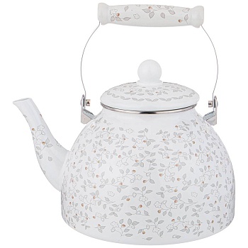 ЧАЙНИК AGNESS  ЭМАЛИРОВАННЫЙ СЕРИЯ "ВИВЬЕН" 4 Л