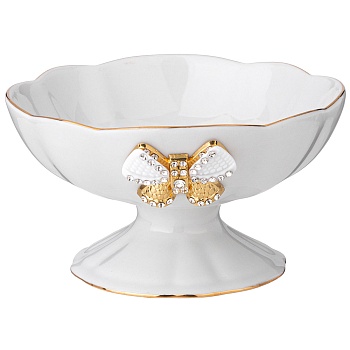 ВАЗА НА НОЖКЕ LEFARD "VENEZIA" 13*7 СМ (КОР-24ШТ)