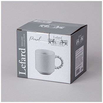 КРУЖКА LEFARD "PEARL" 8*11*9 СМ 300 МЛ (КОР=48ШТ.)