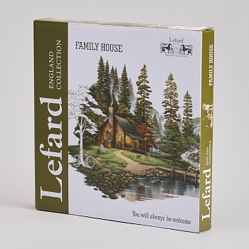 ТАРЕЛКА ЗАКУСОЧНАЯ LEFARD "FAMILY HOUSE" 22 СМ (КОР=24ШТ.)