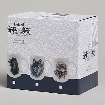 КРУЖКА LEFARD "ОРЕЛ" 500МЛ 13,8*8,7*11,7СМ