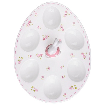 БЛЮДО ДЛЯ 6 ЯИЦ LEFARD "SUNDAY" 25,5*20*2 СМ