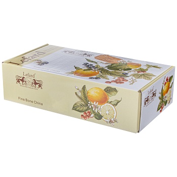 ЧАЙНЫЙ НАБОР LEFARD "FRUIT BASKET" НА 6 ПЕР. 12 ПР. 330 МЛ (КОР=6НАБ.)