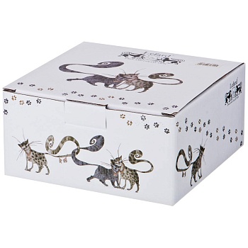 ЧАЙНЫЙ НАБОР LEFARD "КОТИКИ" НА 2 ПЕР. 4 ПР. 300 МЛ (КОР=12НАБ.)