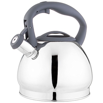 ЧАЙНИК AGNESS СО СВИСТКОМ, 3,0 Л ТЕРМОАККУМУЛИРУЮЩЕЕ ДНО, ИНДУКЦИЯ