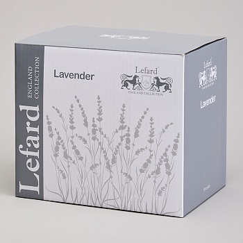 ЧАЙНЫЙ НАБОР LEFARD "LAVENDER" НА 2 ПЕР. 4 ПР. 280 МЛ