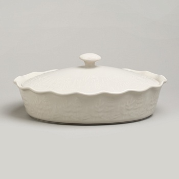 ФОРМА ДЛЯ ЗАПЕКАНИЯ С КРЫШКОЙ BEIGE 33*24*8/13СМ 2000 МЛ
