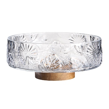 ФРУКТОВНИЦА "FLORA" 1500 МЛ ДИАМЕТР 21 СМ ВЫСОТА 9 СМ