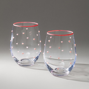 НАБОР СТАКАНОВ "SWEETY" ИЗ 2 ШТ. 520 МЛ