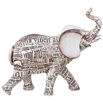 ФИГУРКА ДЕКОРАТИВНАЯ "СЛОН" 22Х8Х19 СМ