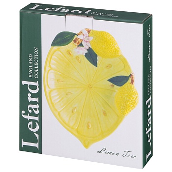БЛЮДО LEFARD "ЛЕМОН ТРИ" 22*17,5*4 СМ
