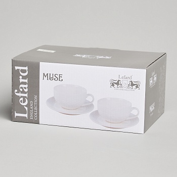 ЧАЙНЫЙ НАБОР LEFARD "MUSE" НА 2 ПЕР. 4 ПР. 360 МЛ