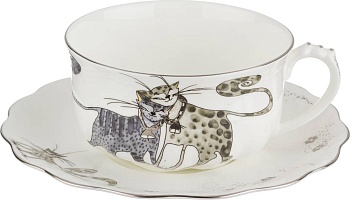 ЧАЙНАЯ ПАРА LEFARD "КОТИКИ" 375 МЛ (КОР=24НАБ.)