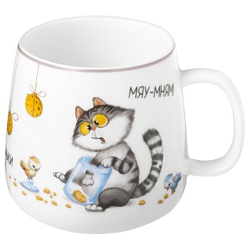 КРУЖКА LEFARD "СЧАСТЬЕ ЕСТЬ" 450 МЛ