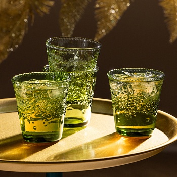 НАБОР СТАКАНОВ "CELEBRATION" GREEN, 4 ШТ/280 МЛ