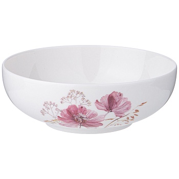 ТАРЕЛКА СУПОВАЯ LEFARD "FLOWERS" 16,5*5,5 СМ 700 МЛ (МАЛ.УП.=4ШТ./КОР=32ШТ.)