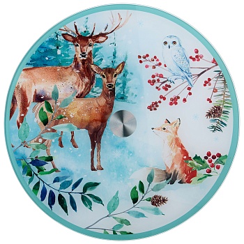 ТОРТОВНИЦА ВРАЩАЮЩАЯСЯ "ЗИМНЯЯ СКАЗКА" 32*2,5 СМ