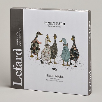 ТАРЕЛКА ОБЕДЕННАЯ LEFARD "FAMILY FARM" 26 СМ (КОР=18ШТ.)