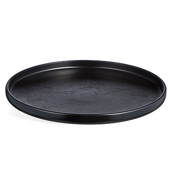 НАБОР ТАРЕЛОК ОБЕДЕННЫХ  BRONCO "CHOICE BLACK" 26,5 СМ 4ШТ