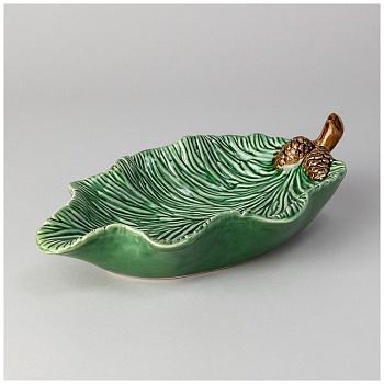 БЛЮДО "GREEN PINE" 26,5*15,5*6,5 СМ