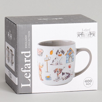 КРУЖКА LEFARD 400МЛ "DOGS" 9.0*5.6*9.3CM