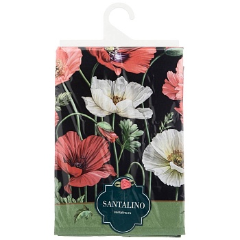 ФАРТУК "МАКИ",ЧЁРНЫЙ, 60Х70 СМ 100% ХЛОПОК,ТВИЛ