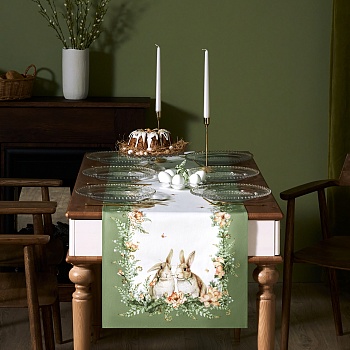 ДОРОЖКА НА СТОЛ "SENSE", 45Х300СМ, 100% ХЛОПОК,ТВИЛ