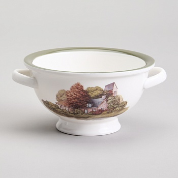 САЛАТНИК С РУЧКАМИ LEFARD "FAMILY HOUSE"  300 МЛ 14*12*6,5 СМ (КОР=32ШТ.)