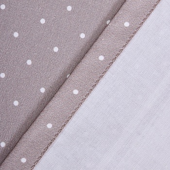 СКАТЕРТЬ "FAMILY FARM" 160Х220СМ , 100% ХЛОПОК, КАПУЧИНО, ТВИЛ, ПРОПИТКА