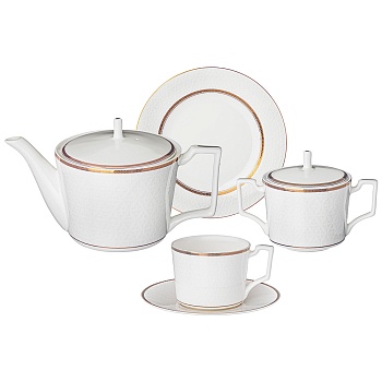 ЧАЙНЫЙ СЕРВИЗ LEFARD "OPERA" НА 6 ПЕР. 20 ПР. 1000/300/250 МЛ (КОР=2НАБ.)