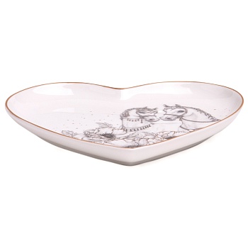 ТАРЕЛКА LEFARD "TOP STYLE" СЕРДЦЕ 15,5*2 СМ (КОР=72ШТ.)