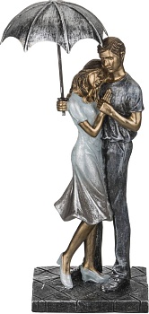 СТАТУЭТКА "ВЛЮБЛЕННЫЕ" СЕРИЯ "ФЬЮЖН" 11*11*28 СМ (КОР=8ШТ.)