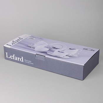 ЧАЙНЫЙ НАБОР LEFARD "ROYAL BLUE" НА 6 ПЕР. 12 ПР. 270 МЛ (КОР=4НАБ.)