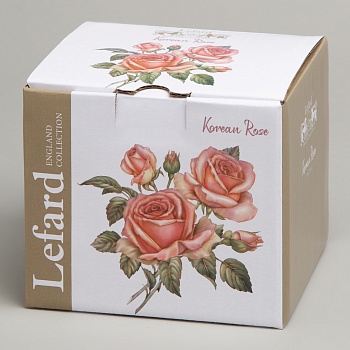КРУЖКА LEFARD "КОРЕЙСКАЯ РОЗА" 370 МЛ (КОР=24ШТ.)