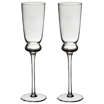 НАБОР БОКАЛОВ ДЛЯ ШАМПАНСКОГО "TWIST & SHINE", 2 ШТ/210 МЛ