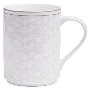 НАБОР КРУЖЕК LEFARD "GREY LACE" 4 ШТ. 400 МЛ