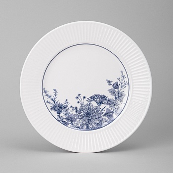 ТАРЕЛКА ЗАКУСОЧНАЯ LEFARD "ROYAL BLUE"20*1,8 СМ (МАЛ.УП.=4ШТ./КОР=24ШТ.)