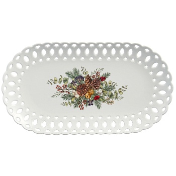 БЛЮДО LEFARD "CELEBRATION" 30 СМ ОВАЛЬНОЕ (КОР=16ШТ.)