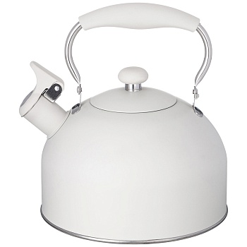 ЧАЙНИК AGNESS СО СВИСТКОМ 2,5 Л,НЖС ИНДУКЦИЯ, УСТОЙЧИВОЕ ЖАРОПРОЧНОЕ ПОКРЫТИЕ